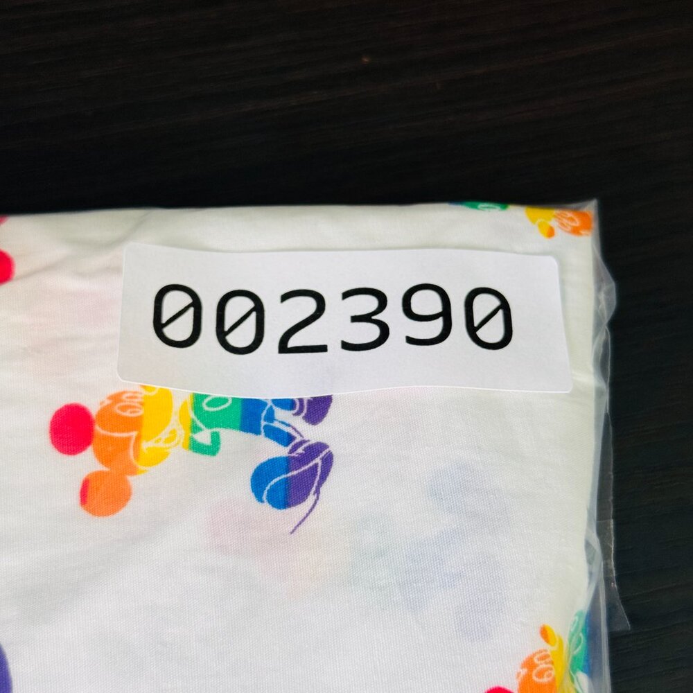 Mickey Mouse Shirt Mens Small Rainbow Pride Button Up Disney Parks World NEW S - Picture 9 of 9